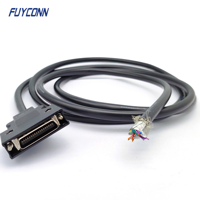 HPCN SCSI 36 Pin Straight Male SCSI Connector Cable Assembly MDR 36 Way