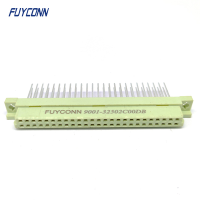 2 Rows 50P 13mm Vertical Terminals 250 Female Eurocard Connector