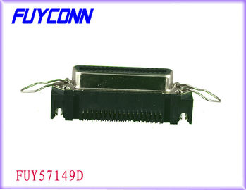 2.16mm Pitch 36 pin configurations Ribbon R/A PCB Dip Type Connetor with Latch and Board lock