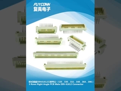 3 rows Eurocard Connector Male & Female PCB DIN41612 Connector