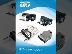 V.35 Connector 34pin PCB Female/Male Crimp V35 Connector
