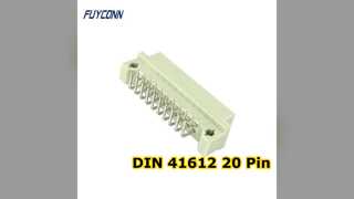 20 Pin DIN 41612 Right Angle Connector