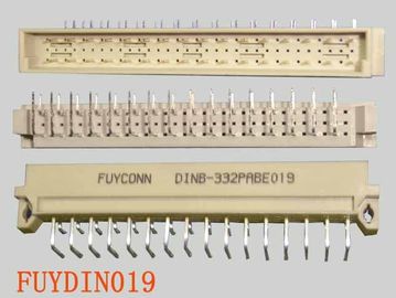 3 rows 32P Right Angle Male B Type DIN 41612 Connector Plug Euro Socket Connector 2.54mm pitch