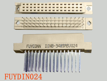 B Type 3 rows Receptacle DIN 41612 connector 48P Eurocard Straight Female Connector