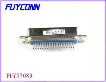 Right Angle 36 Pin Centronic R/A Male Printer PCB Mount Connector MD Type Certified UL