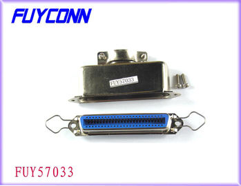 36 Pin Female Centronic Solder Connector with 180°Matel Hood Certified UL