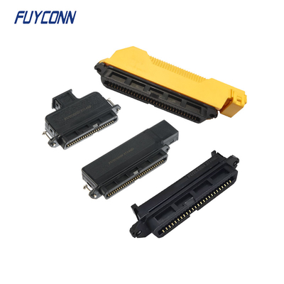 Female Centronic 50 64 Ways IDC RJ21 Tyco Connector With Plastic Cover