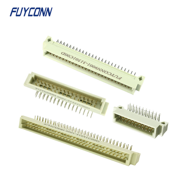 2 Rows Euro DIN41612 Connector 20pin 32pin 50pin 64pin Right Angle PCB Male Eurocard