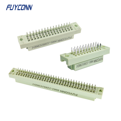3 Rows Straight Female Connector , Euro Style Connector 30pin 48pin 96pin