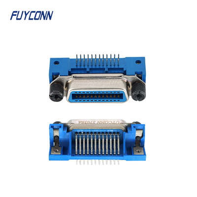 24pin IEEE-488 Female Right Angle PCB Centronic Connector 24 Way