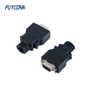 1.27mm SCSI 14 Pin Mini D Ribbon Connector Male Solder Servo