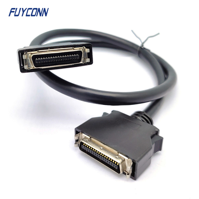 HPCN Straight Male To Male SCSI Connector Cable Assembly 36Pin