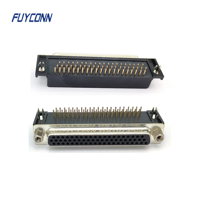 Female High Density D-SUB Connector Right Angle PCB 15P 26P 44P 62P DB Connector