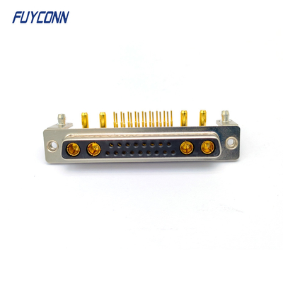 21W4 Power PCB Type Right Angle PCB D-Sub Connectors 21 Way