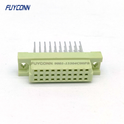 13mm Female DIN 41612 Connector 3 Rows 30 pin Press Pin DIN41612 Connector