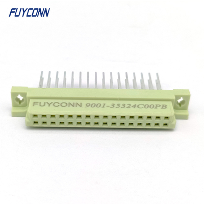 DIN41612 13mm Connector 2*16P 32pin Press Pin DIN41612 Female Connector