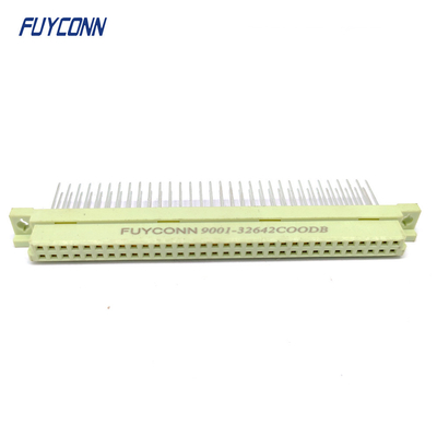 2 Rows 64P 15mm Vertical Terminals 264 Female Eurocard Connector