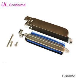 Amphenol Champ RJ21 64 Pin Male Centronic Connector 32pairs IDC Type with Side Entry Matel Cover