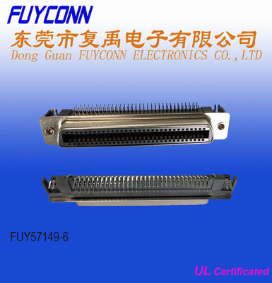 Nickel Plating 64 Pin Low Profile RJ21 Centronic Connector 2.16mm pitch