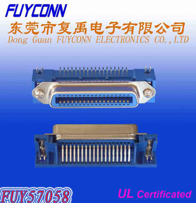 14 Pin DDK Centronic PCB Right Angle Female Ribbon Connector Certified UL