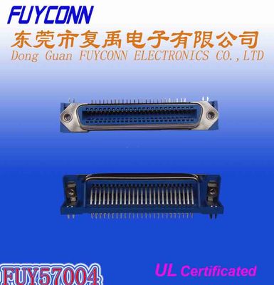 Centronic PCB Right Angle 50 Pin Female Connector with Board Lock