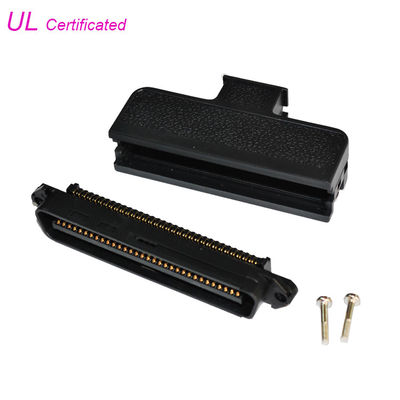 RJ21 64 Pin Plug IDC Male Centronic Champ Connector With Straight Cable Entry
