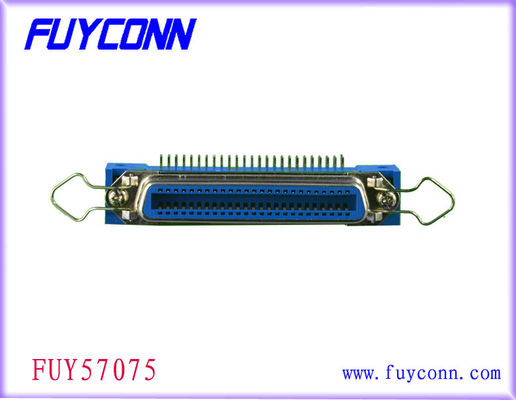 24 Pin Centronic PCB Right Angle Female Connector Certified UL