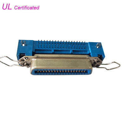 14 Pin PCB Right Angle Female Centronic Connector with boad lock and bail clip
