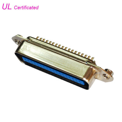 14 24 36 50 Pin Solder Male Centronic Connector with Hex Head Screws Certified UL