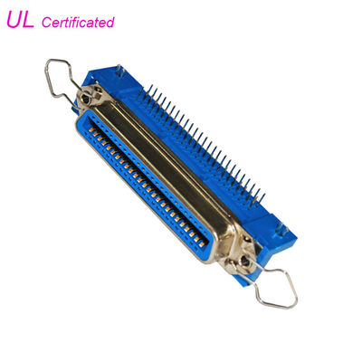 36 Pin Centronic Female Right Angel PCB connector With Spring Latches