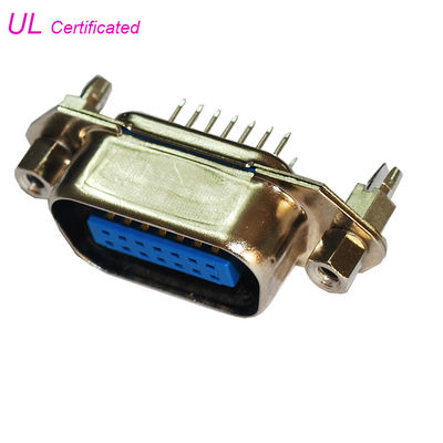 Centronic 14 Pin Straight Angle Male PCB Connector 24pin 36pin 50pin With Hex Head Nut