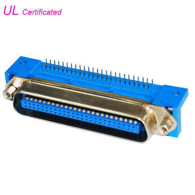 Male Centronic R/A PCB Connector 14pin 24pin 36pin 50pin with Hex Screws
