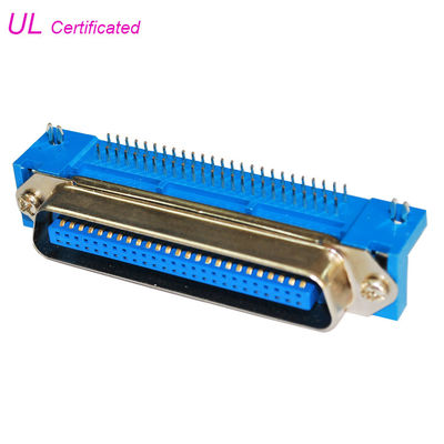 Male 14 24 36 50 Pin Centronics Connector PCB Right Angle