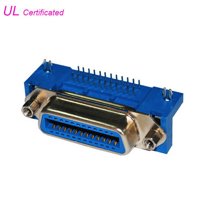 57 CN Series DDK 24 Pin Champ Centronic Right Angle Female PCB Connector with big screws