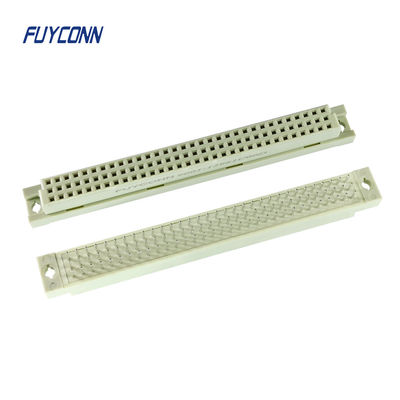 96 Pin 3 Rows Female Vertical PCB DIN41612 Connector With 2.54mm Pitch