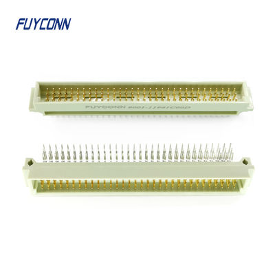 90 Degree PCB 3 Rows 96P Male DIN 41612 Eurocard Connector Right Angle