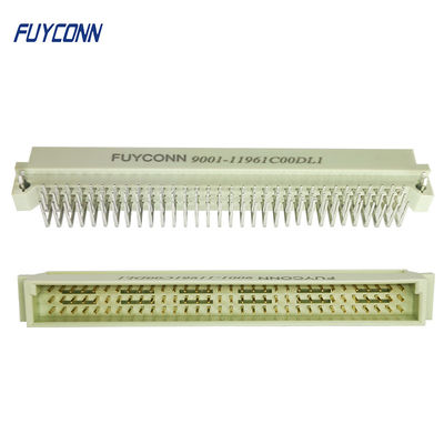96pin DIN 41612 Connector 3 rows Plug 96P Right Angle PCB Male Eurocard Connector