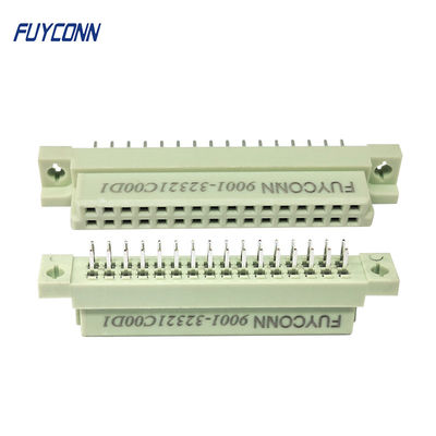 Easy Type 2 rows 32P Vertical Female European socket DIN 41612 connector 2.54mm pitch