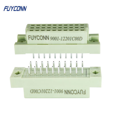 3 rows 20 Pin Straight PCB DIN 41612 Receptacle European Socket Connector 2.54mm pitch