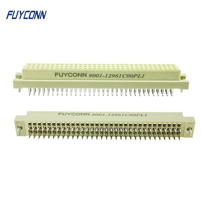 3 rows 3*32 96 Pin Female DIN41612 Connector Solderless Euro Connector w/ Board Lock