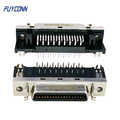 PCB Female SCSI Connector R/A Female SCSI 36 pin Servo Connector