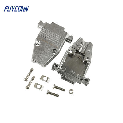 Nickel Plated Metal T Shape 15 Pin D SUB Connector Hood