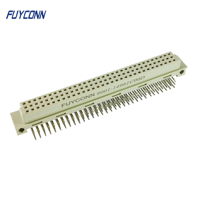 Female Eurocard Connector 3 rows 96Pin DIN 41612 Right Angle PCB Connector