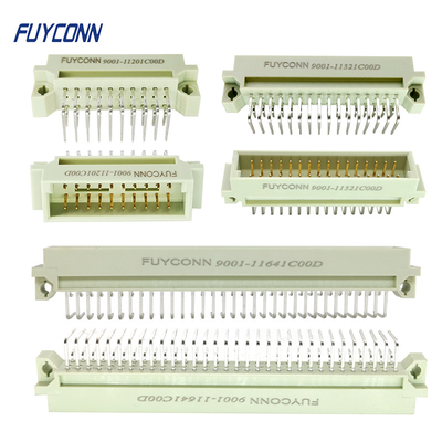 3rows DIN41612 Connector Male 90 Degree R/A PCB Euro 41612 Connector
