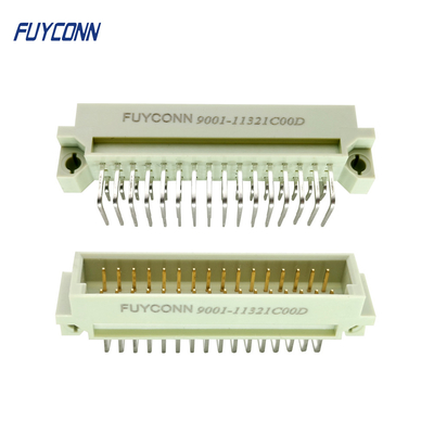 30pin 48pin 96pin 3rows DIN 41612 Connector Male 90 Degree R/A PCB