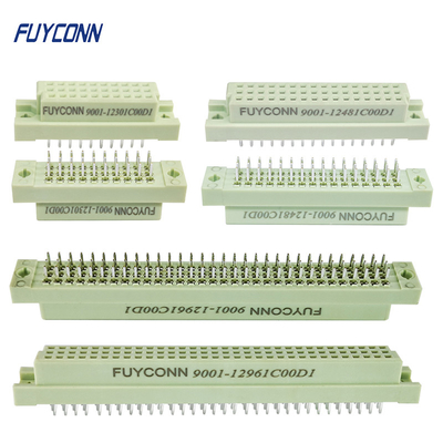Straight Eurocard Connector 3 Rows Female PCB Vertical DIN41612 Connector Easy Type