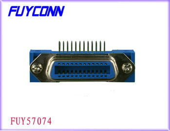 36 Pin Centronic PCB Right Angle Female Connector Certified UL