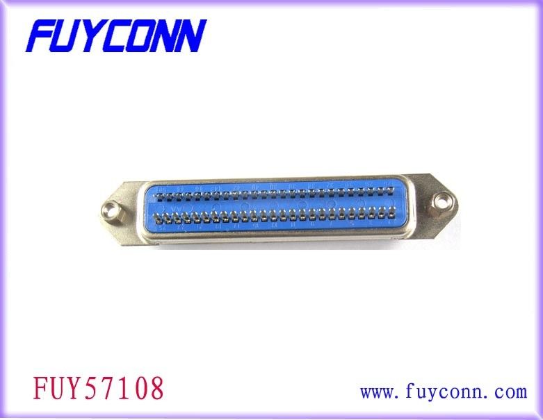 0.085in Centerline DDK Ribbon Cable Connector , Solder Pins Female