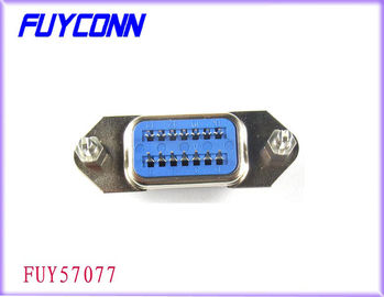 14 Pin Centronic PCB Straight Angle Female Connector With Borad Lock