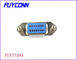 57 CN Series Champ 14 Pin Centronic Female Connector Straight Angle PCB Connector